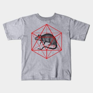 Rat in icosahedron Kids T-Shirt